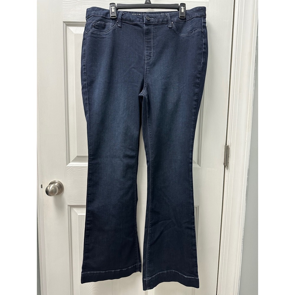 Laurie Felt Los Angeles Silky Flare Vital Stretch Technology 1X Tall Dark READ